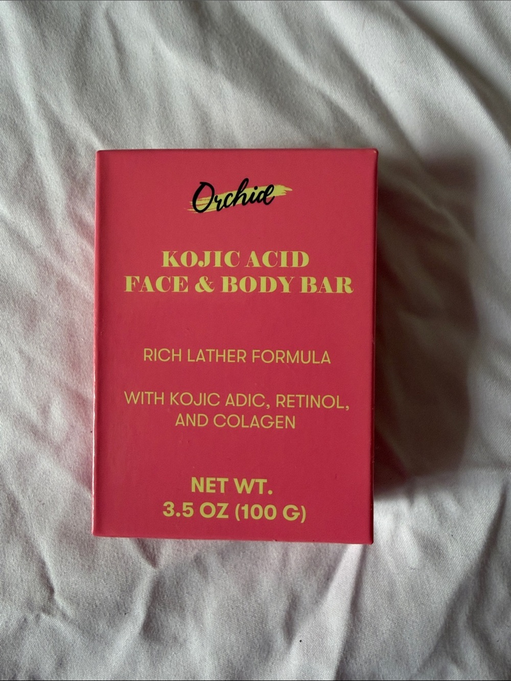 Kojic Acid Face & Body Bar – Pink Brightening Soap